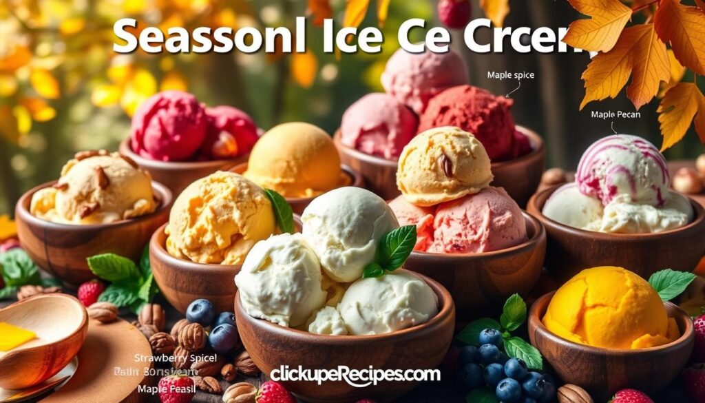 seasonal ice cream flavors