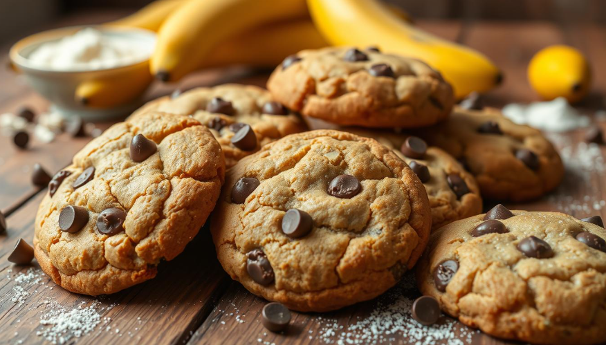 banana bread cookies