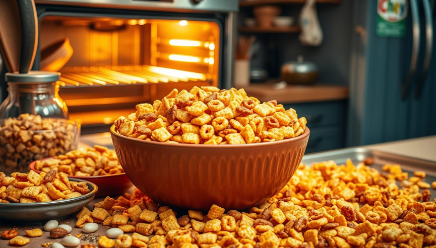 chex mix recipe oven