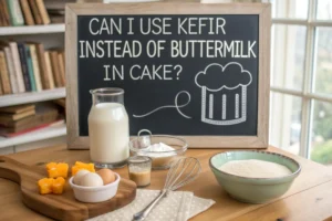 Can I Use Kefir Instead of Buttermilk in Cake