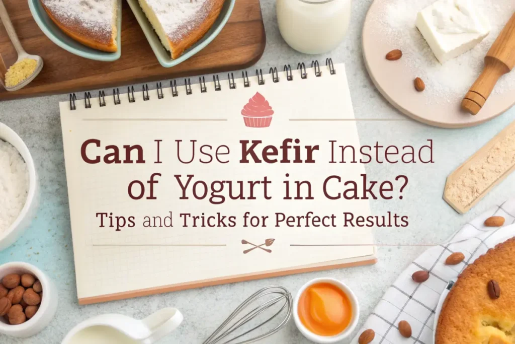 Can I use kefir instead of yogurt in cake