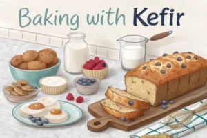 Can you bake with kefir instead of milk