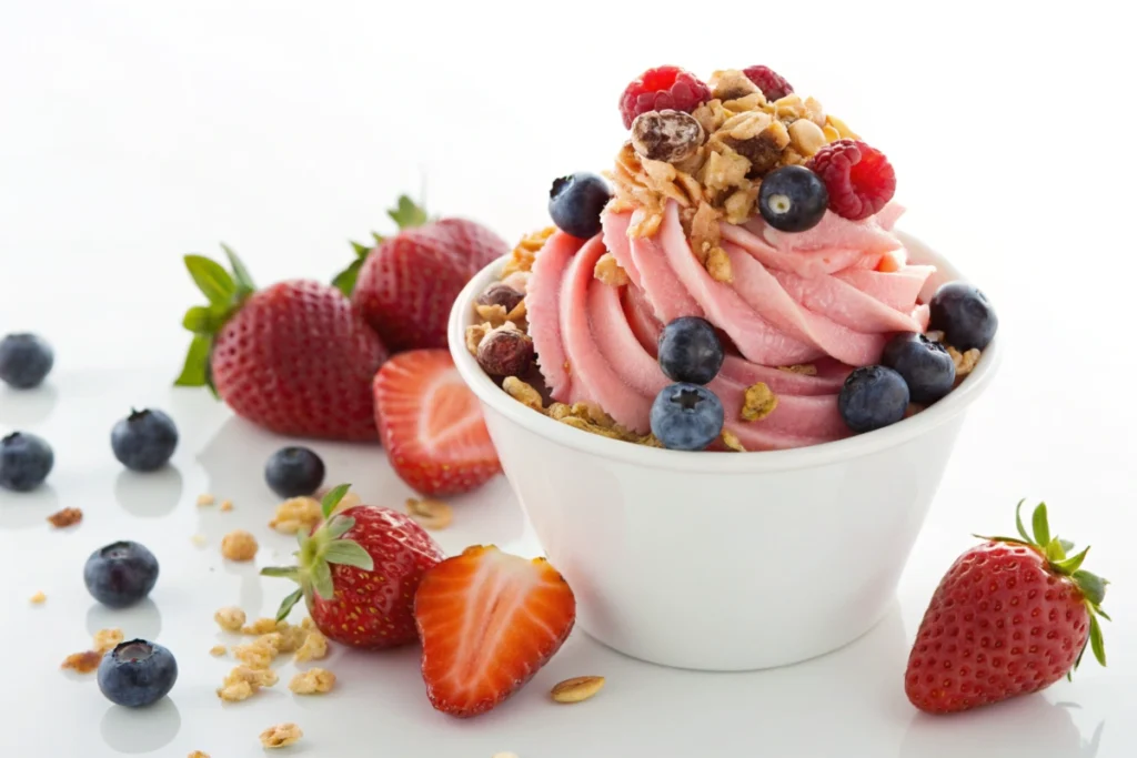 Can you freeze yogurt and eat like ice cream