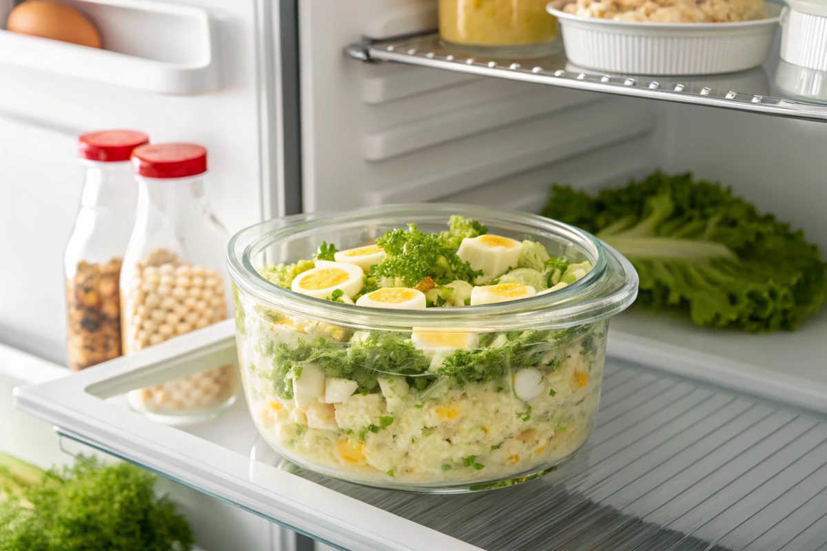 How long will egg salad stay good in the refrigerator