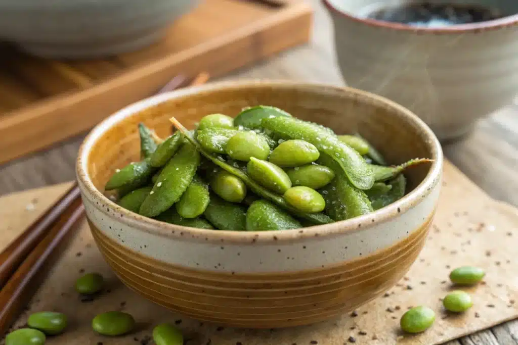 What is edamame salad made of