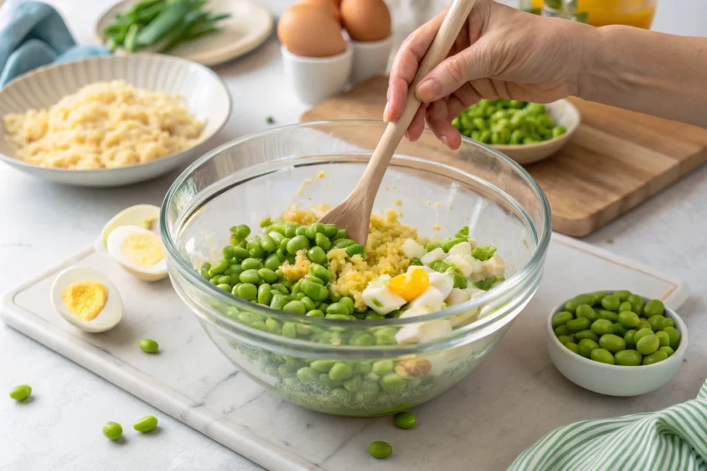 edamame egg recipes salad